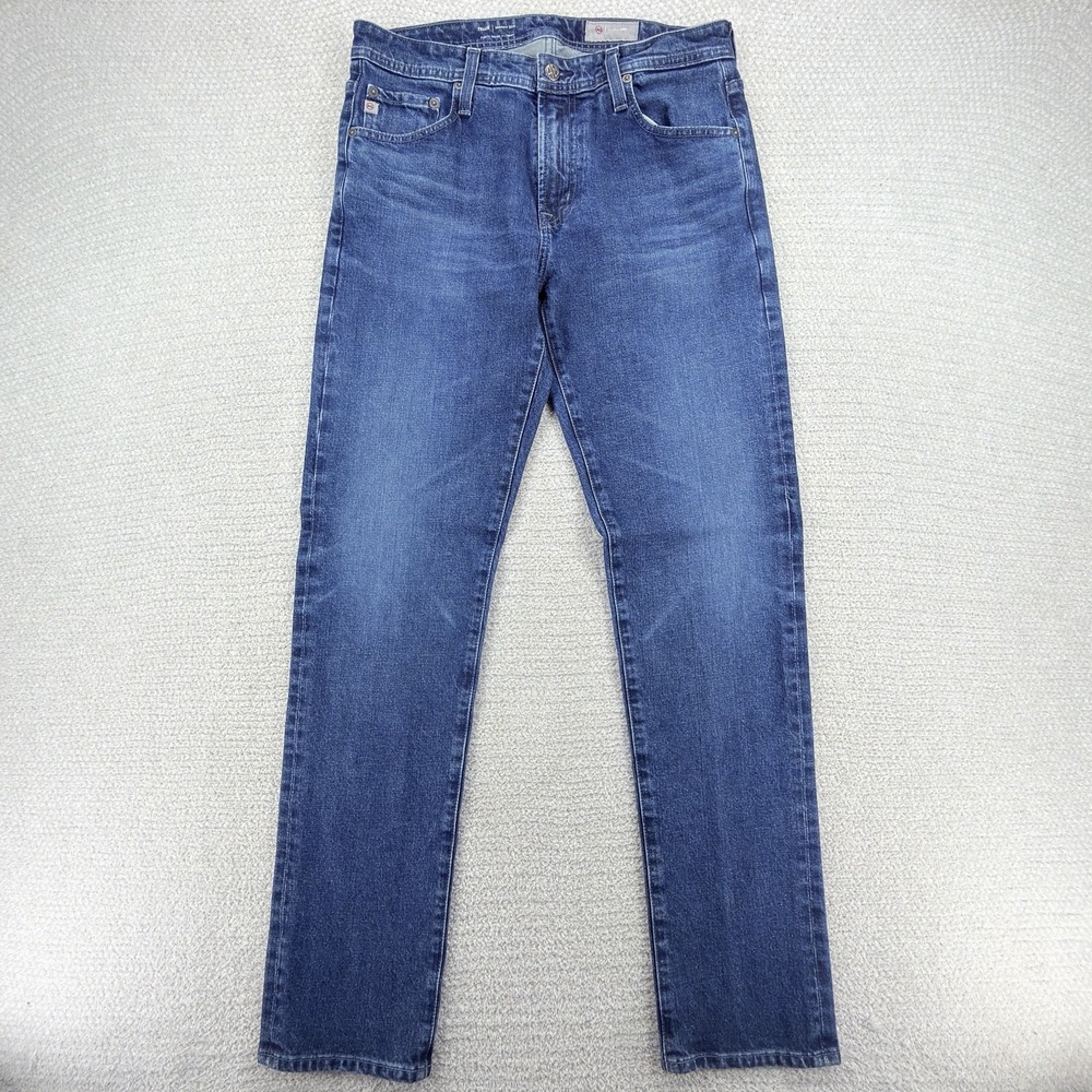 AG Jeans Tellis Denim360 Mens 33 32x32 Modern Slim Stretch Midlands Wash Japan